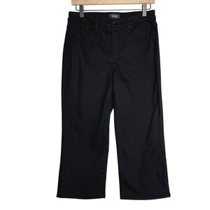NYDJ Womens‎ Jeans Joni Capri Pant 4P Black Cool Embrace Lift Tuck Resort Office